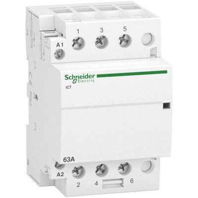 SCHNEIDER A9C20863 3 KUTUP 63A 3NA 220VAC SESSİZ KONTAKTÖR
