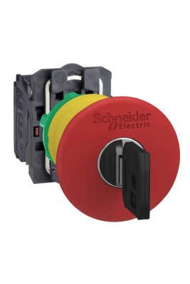 SCHNEIDER XB5AS9445 XB5AS9445 KIRMIZI 40mm ACİL BASM.DÜĞ.PLASTİK BUTON