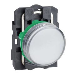 SCHNEIDER XB5AVB1 XB5AVB1 BEYAZ 24VAC/DC 22mm PLASTİK SİNYAL LAMBA