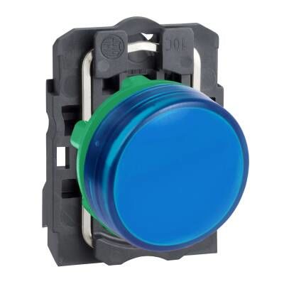 SCHNEIDER XB5AVB6 XB5AVB6 MAVİ 24VAC/DC 22mm PLASTİK SİNYAL LAMBA