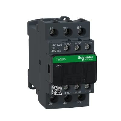 LC1D25ED 48 VDC 1NA+1NK 11 KW KONTAKTÖR