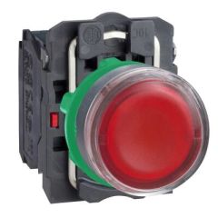 SCHNEIDER XB5AW34B5 XB5AW34B5 KIRMIZ 24VAC/DC 22mm IŞIKLI YAYLI BUTON