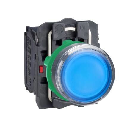 SCHNEIDER XB5AW36B5 XB5AW36B5 MAVİ 24VAC/DC 22mm IŞIKLI YAYLI BUTON