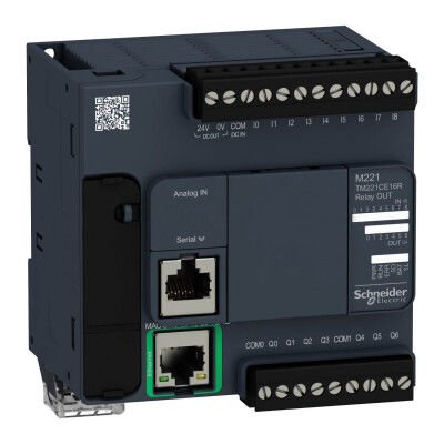SCHNEIDER TM221CE16R PLC M221-16G/Ç RÖLE ETHERNET