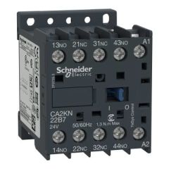 SCHNEIDER CA2KN22B7 2NA+2NK 24 VAC YARDIMCI KONTAKTÖR