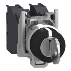 XB4BG03 KİLİTLİ 22mm METAL BUTON