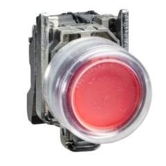 XB4BP482EX KIRMIZI 22mm METAL BUTON