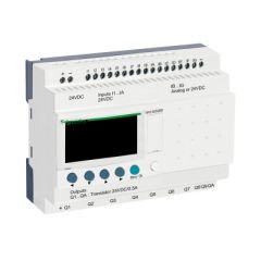 SCHNEIDER SR3B262BD 16 GİRİŞ/10 ÇIKIŞ 24VDC TRANSİSTÖR AKILLI RÖLE