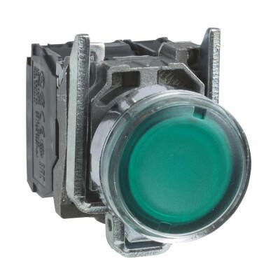 XB4BW3365 YEŞİL 250 V 22mm METAL BUTON