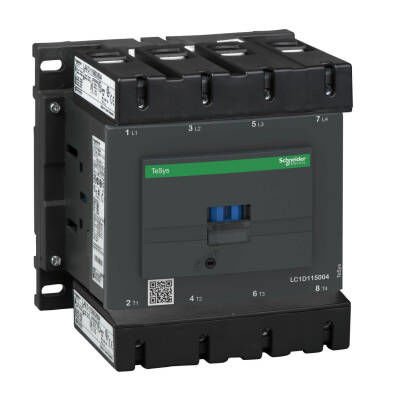 SCHNEIDER LC1D115004M7 200 A 4P 220 VAC KONTAKTÖR