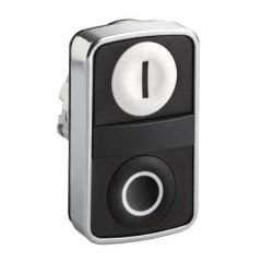 SCHNEIDER ZB4BA7121 ZB4BA7121 22MM ÇİFT BASMALI BUTON BAŞLIĞI