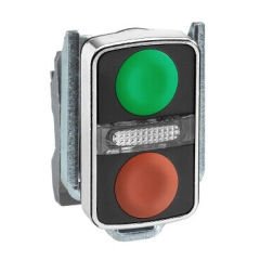SCHNEIDER ZB4BW7A3740 ZB4BW7A3740 KIRMIZI ÇİFT KAFALI SIVA ALTI BUTON