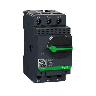 SCHNEIDER GV2L03 0.4 A MOTOR KORUMA ŞALTERİ DÖNER KOL