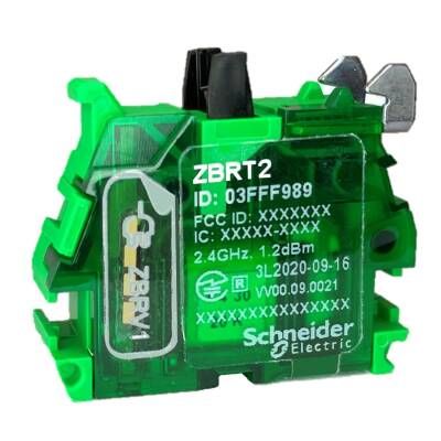 SCHNEIDER ZBRT2 ZBRT2 KABLOSUZ VE AKÜSÜZ DÜĞME İÇİN ÇİFT İŞL.VERİC