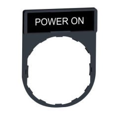 SCHNEIDER ZBY2326 ZBY2326 22 MM İŞARETLİ POWER- ON YAZILI ETİKET
