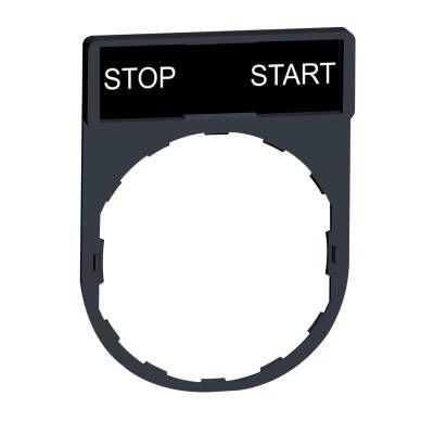 SCHNEIDER ZBY2366 ZBY2366 22 MM İŞARETLİ STOP-START YAZILI ETİKET