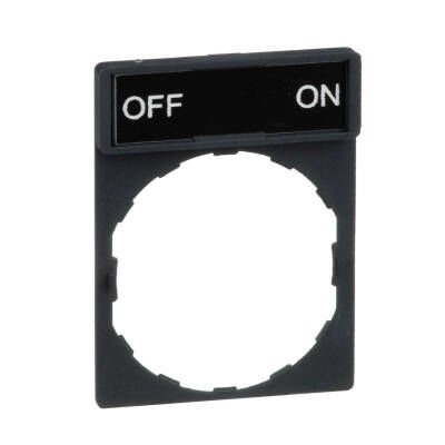 SCHNEIDER ZBY2367 ZBY2367 22 MM İŞARETLİ ON-OFF YAZILI BUTON ETİKETİ