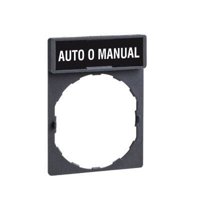 SCHNEIDER ZBY2485 ZBY2485 22 MM İŞARETLİ AUTO-O-MANUAL YAZILI ETİKET