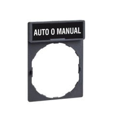 SCHNEIDER ZBY2485 ZBY2485 22 MM İŞARETLİ AUTO-O-MANUAL YAZILI ETİKET