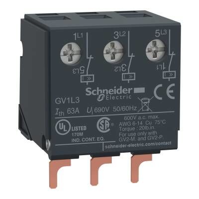 SCHNEIDER GV1L3 AKIM SINIRLAMA MODÜLLERİ ŞALTER