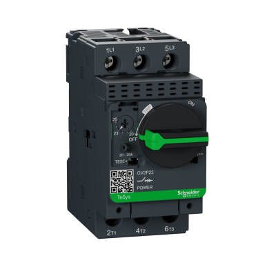 SCHNEIDER GV2P22 20-25 A MOTOR KORUMA ŞALTERİ 50-100 kA