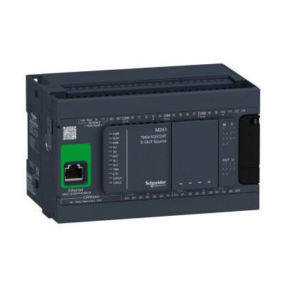 SCHNEIDER TM241CEC24T 24 VDC 14G/10Ç TRANSİSTÖR ÇIKIŞLI PLC