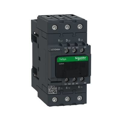 LC1D40AM7 220 VAC 1NA+1NK 18.5 KW KONTAKTÖR