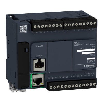 SCHNEIDER TM221CE24T PLC M221-24G/Ç TR.SOURCE ETHERNET