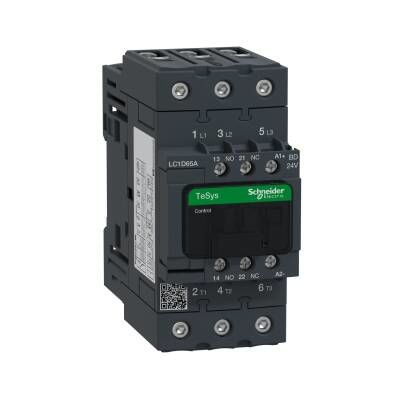 LC1D65ABD 24 VDC 1NA+1NK 30 KW KONTAKTÖR