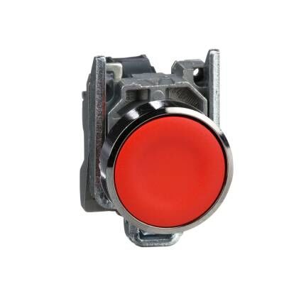SCHNEIDER XB4BA42 22 MM 1NK KIRMIZI YAYLI METAL BUTON