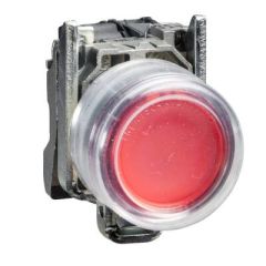 SCHNEIDER XB4BP42 22 MM KIRMIZI METAL BUTON YAYLI DÖNÜŞ