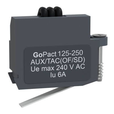 Schneider Electric G12-25AUX240 YARDIMCI KONTAK (OF/SD) GOPACT MCCB 125-250 240V