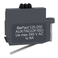 Schneider Electric G12-25AUX240 YARDIMCI KONTAK (OF/SD) GOPACT MCCB 125-250 240V