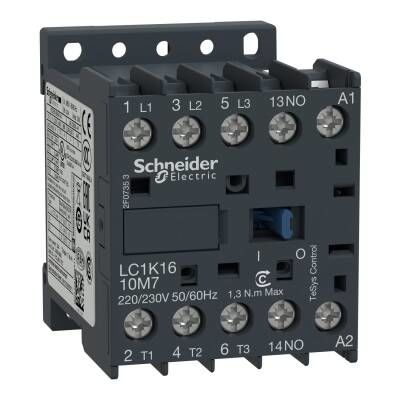 LC1K1610M7 220 VAC KONTAKTÖR VİDA BAĞLANTILI