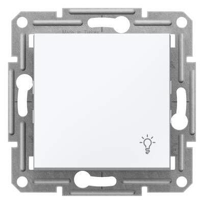 Schneider Electric EPH0970121 EPH0970121 LİHT BUT.IŞIK İŞARETLİ BEYAZ ÇERÇEVESİZ