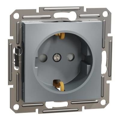 Schneider Electric EPH2900262 EPH2900262 TOPRAKLI PRİZ (ÇOCUK KORUMALI) ÇELİK