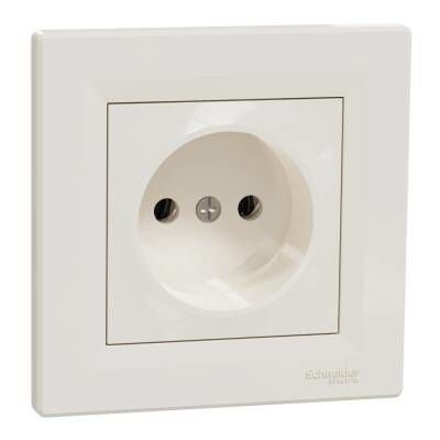 Schneider Electric EPH3000123 EPH3000123 16A ÇERÇEVELİ KREM ASFORA PRİZ