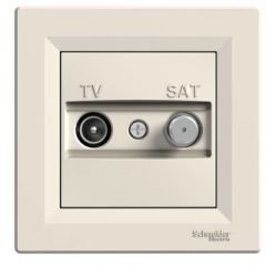 Schneider Electric EPH3400323 EPH3400323 TV-SAT PRİZİ GEÇİŞLİ 8 DB BEYAZ