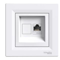 Schneider Electric EPH4300121-02 EPH4300121-02 1*RJ45CAT5e-UTP KONNEKTÖRSÜZ BEYAZ