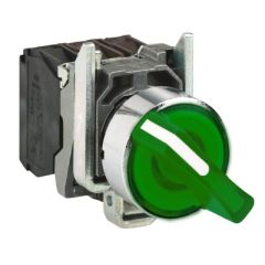XB4BK123B5 YEŞİL 22mm 24VAC/DC METAL MANDAL BUTON