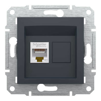 Schneider Electric EPH4300171 EPH4300171 1*RJ45 CAT5e-UTP ANTRASİT