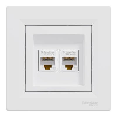 Schneider Electric EPH4400121 EPH4400121 2*RJ45CAT5e-UTP BEYAZ