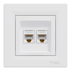 Schneider Electric EPH4400121 EPH4400121 2*RJ45CAT5e-UTP BEYAZ