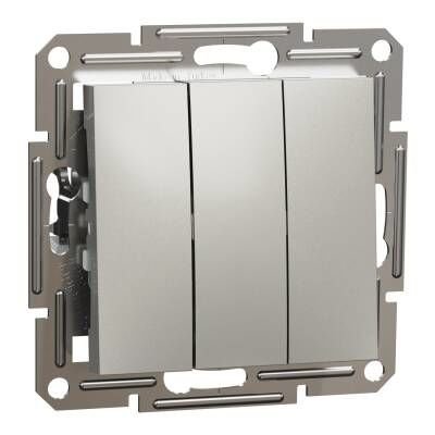 Schneider Electric EPH2100169 EPH2100169 ÜÇLÜ ANAHTAR BRONZ ÇERÇEVESİZ