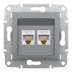 Schneider Electric EPH4400162 EPH4400162 2*RJ45 CAT5e-UTP ÇELİK
