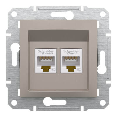 Schneider Electric EPH4400169 EPH4400169 2*RJ45 CAT5e-UTP BRONZ