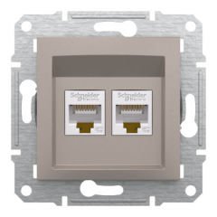 Schneider Electric EPH4400169 EPH4400169 2*RJ45 CAT5e-UTP BRONZ