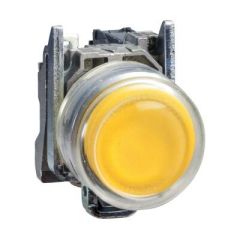 XB4BP51 SARI 22mm METAL BUTON