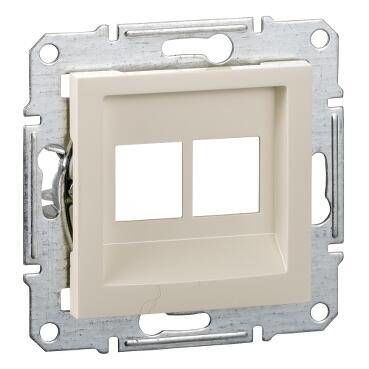 Schneider Electric EPH4470523 EPH4470523 2RJ45 KONNEKTÖRSÜZ PRİZ KREM ÇERÇEVESİZ
