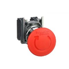 XB4BS8445 1NA-1NK KIRMIZI 40mm CEVİRİ METALBUTON